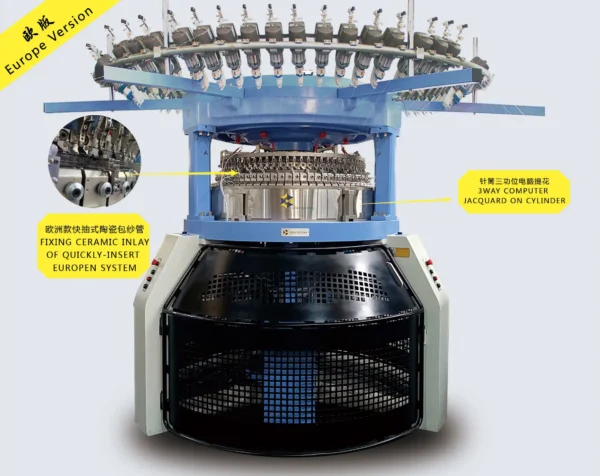 DVK-GBCJ1.6-2.5E DOUBLE COMPUTER JACQUARD MACHINE (EURO) DVK-GBCJ1.6-2.5E
